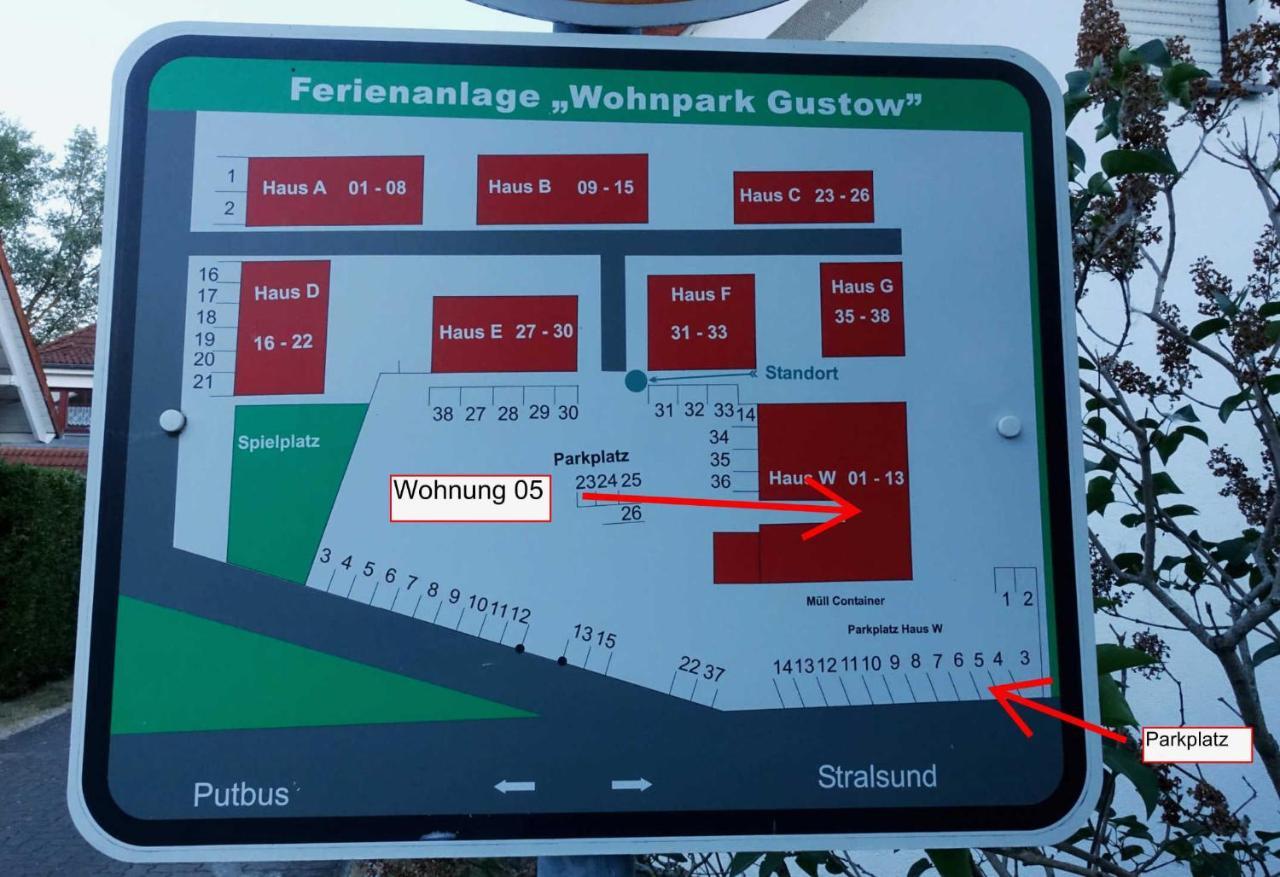 Ferienwohnung Mit Terrasse Gustow  Экстерьер фото